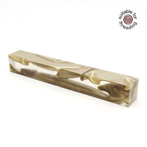Semplicita Nastro Gold Ribbon acrylic pen blanks